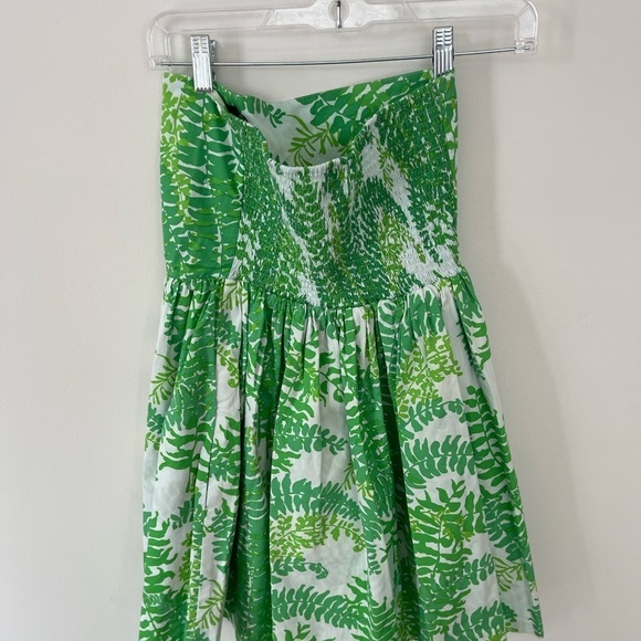 SWF Planta Green Bubble Mini Dress - Picture 4 of 8
